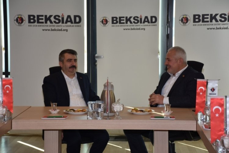 Oktay Yılmaz'dan BEKSİAD'a hayırlı olsun ziyareti