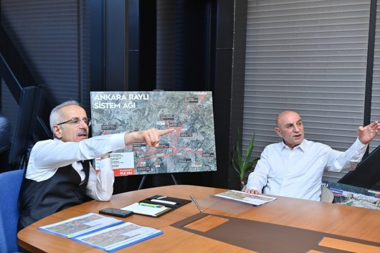 Bakan Uraloğlu Altınok ile g&ouml;r&uuml;şt&uuml;! Ankara ulaşımını rahatlatacak ilk adım atıldı