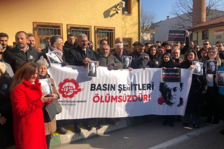 Uğur Mumcu 31'inci ölüm yıl dönümünde Bursa'da anıldı
