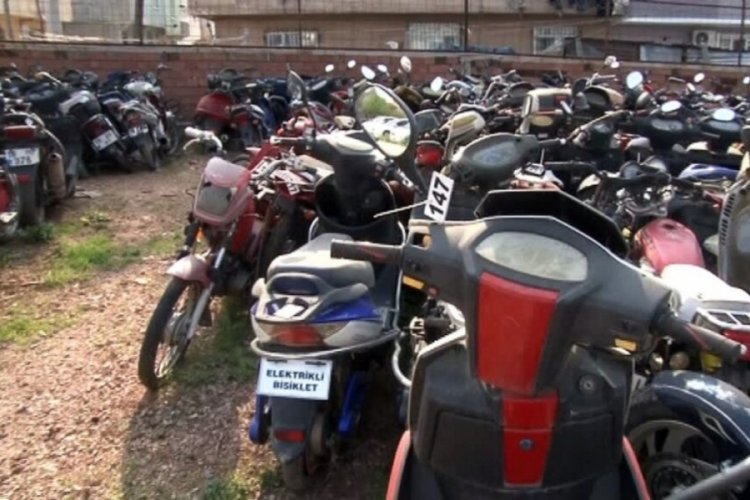 Otoparklar motosiklet mezarlığına&nbsp;d&ouml;nd&uuml;