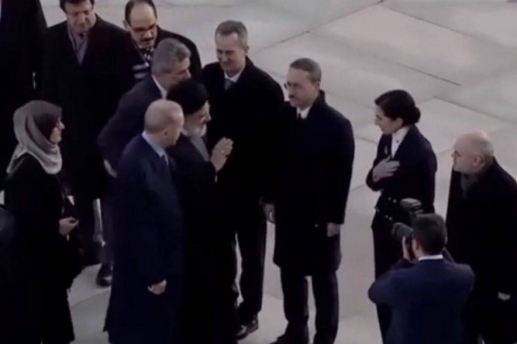 İran Cumhurbaşkanı Reisi, TCMB Başkanı Erkan'ın elini sıkmadı