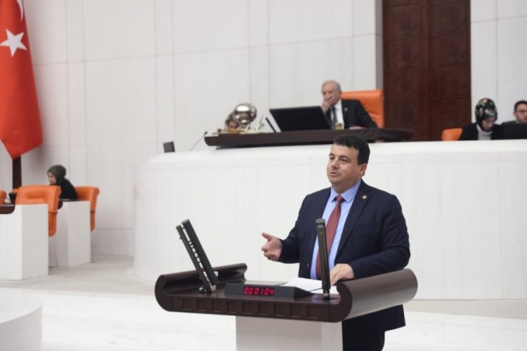 CHP Bursa Milletvekili Hasan &Ouml;zt&uuml;rk: Yenişehir &ccedil;ift&ccedil;isinin emekleri yok sayılıyor