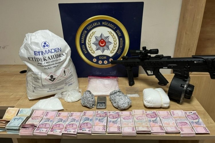 Bursa'da uyuşturucu ticareti yaptığı tespit edilen şahıs yakalandı!
