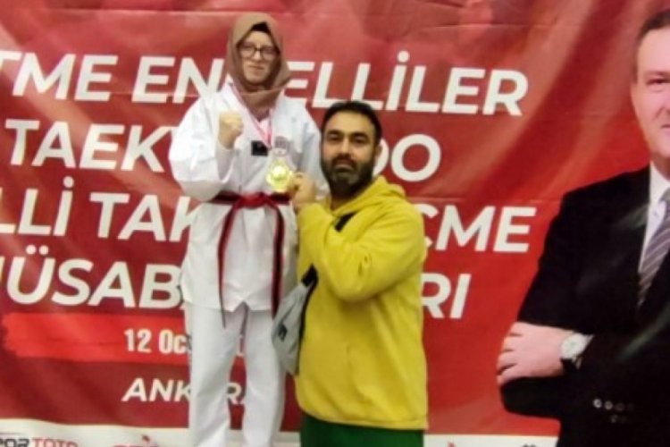 Kayserili taekwondocu Merve T&uuml;m şampiyon oldu