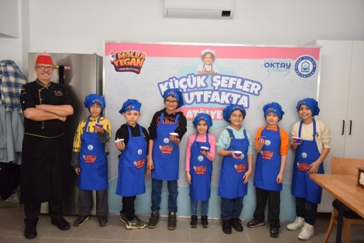 Bursa Yıldırım'da minik aş&ccedil;ılar iş başında