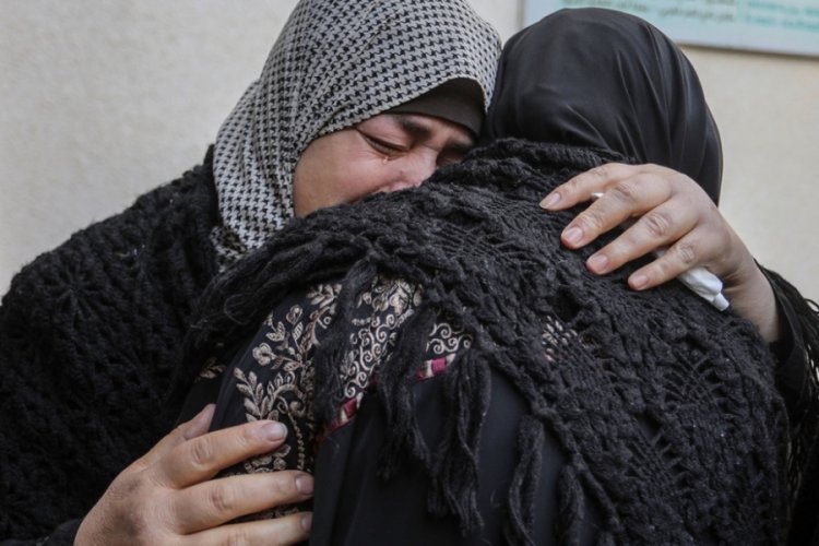 Gazze'de sokak hayvanları cesetleri yemeye başladı