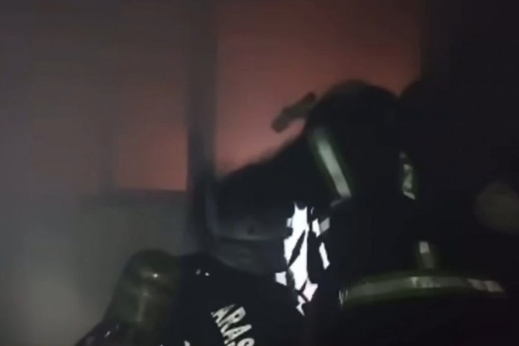 Kahramanmaraş'ta evde &ccedil;ıkan yangın korkuttu