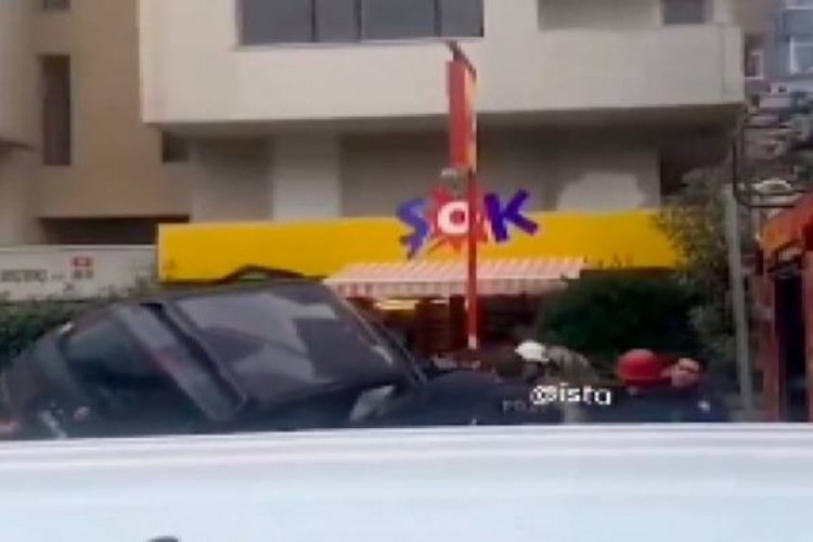 Şof&ouml;r gaz ile frenin yerini karıştırınca Şok'a girdi