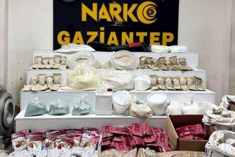 Gaziantep'te MİT ve polisten ortak uyuşturucu operasyonu