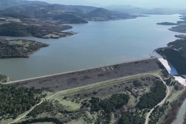 &Ccedil;anakkale'de Bayrami&ccedil; Barajı'nın su seviyesi y&uuml;zde 100'e ulaştı