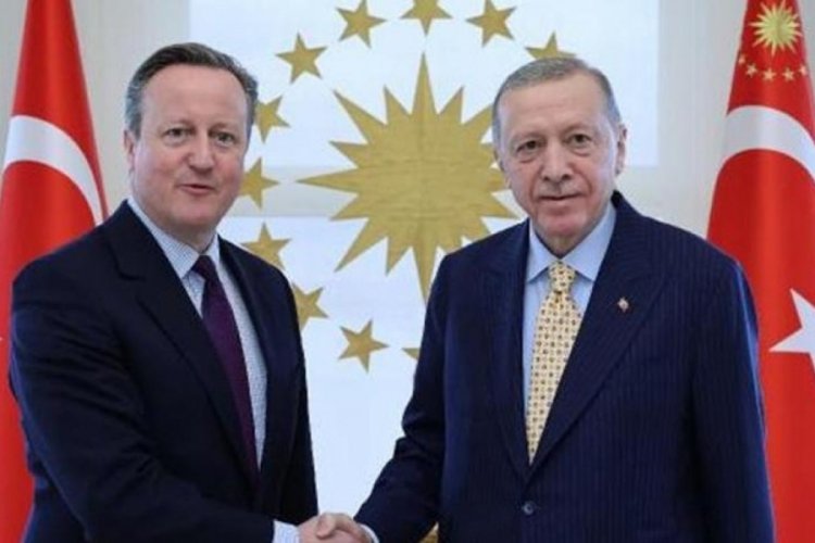 Cumhurbaşkanı Erdoğan, Cameron ile g&ouml;r&uuml;şt&uuml;