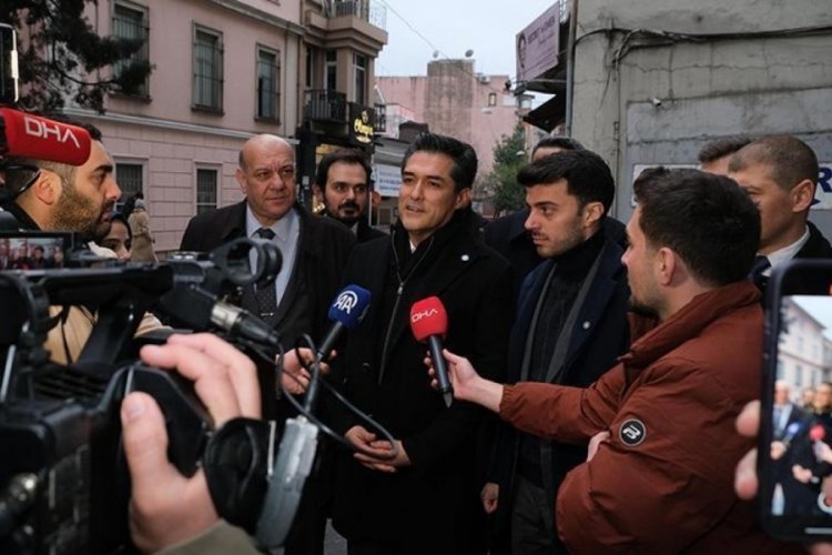 İYİ Parti İBB Başkan Adayı Kavuncu'dan Beyoğlu'na ziyaret
