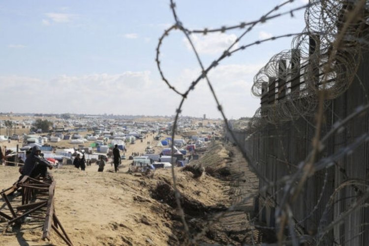 Katar Emiri Şeyh Temim ve ABD Başkanı Biden Gazze'yi g&ouml;r&uuml;şt&uuml;