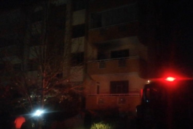 Isparta'da yangın paniği