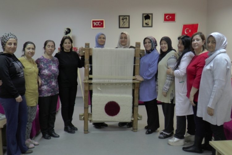 Coğrafi işaretli B&uuml;nyan halısı kadınların elinden d&uuml;nyaya yayılıyor