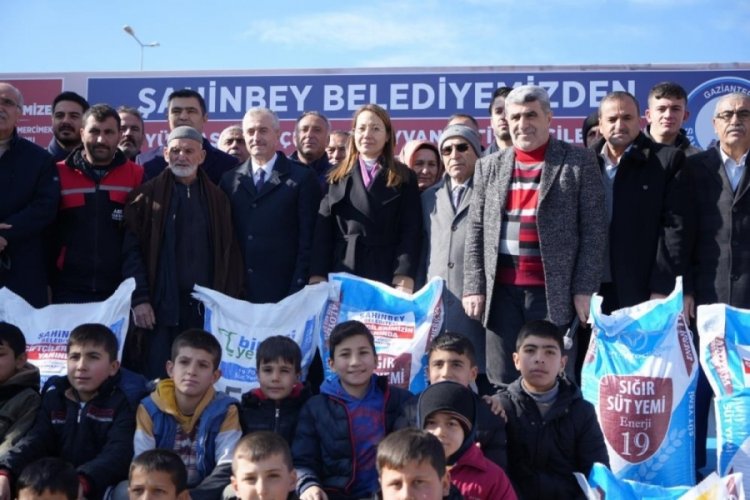 Gaziantep'te hayvan yetiştiricilerine devletten destek