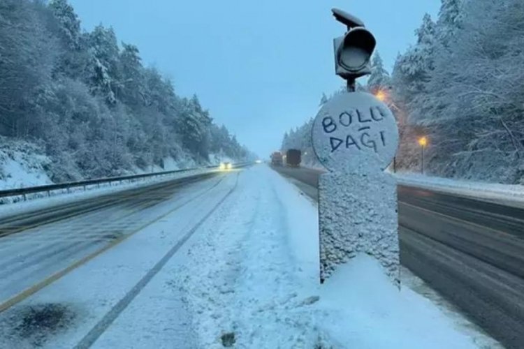 Bolu Dağı'nda ulaşım rahatladı!