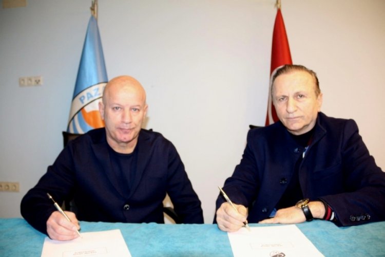 Pazarspor teknik direkt&ouml;rl&uuml;k koltuğuna İbrahim Tolgay Kerimoğlu'nu getirdi