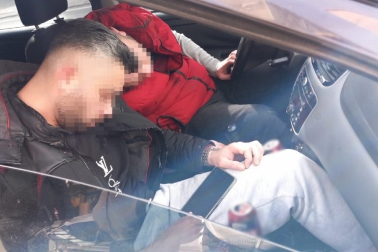 Tekirdağ'da direksiyon başında uyuyakaldı, ekipler dakikalarca dil d&ouml;kt&uuml;