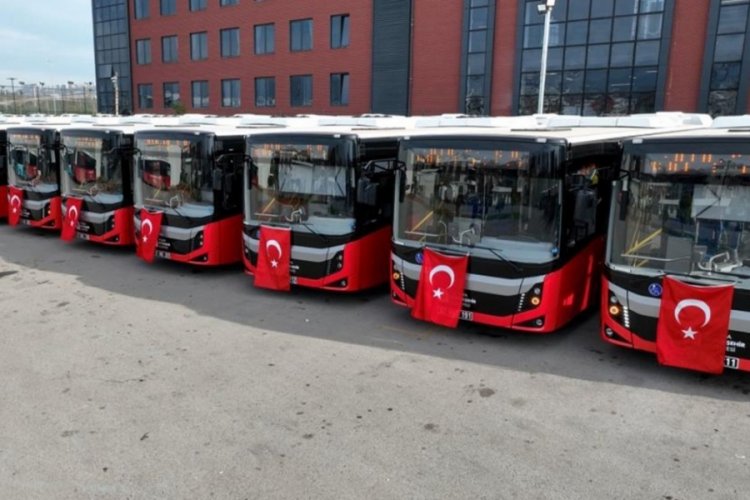 Antalya B&uuml;y&uuml;kşehir Belediyesi toplu taşıma filosuna 20 yeni otob&uuml;s daha kattı