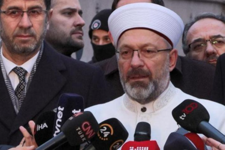 Diyanet İşleri Başkanı Erbaş: Saldırıyı lanetliyorum
