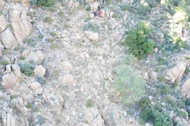 Muğla Marmaris'te kaybolan adamdan g&uuml;nler sonra ilk ize ulaşıldı