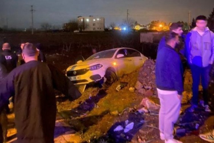 Diyarbakır'da otomobil kaza yaptı! 6 yaralı