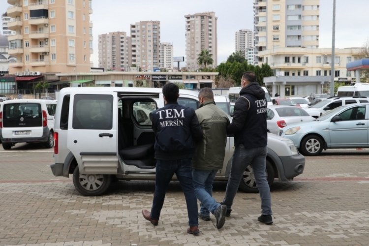 Mersin'de ter&ouml;r operasyonu: 1 g&ouml;zaltı