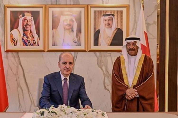 TBMM Başkanı Kurtulmuş, Ali bin Saleh Al Saleh ile bir araya geldi