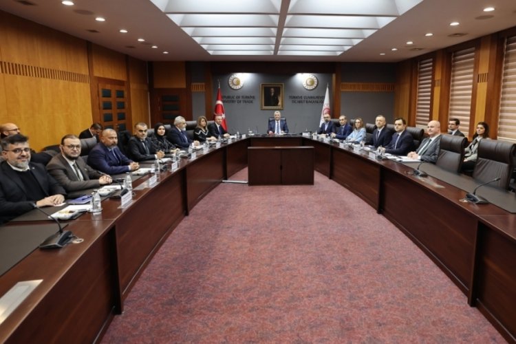 Bakan Bolat Filistin Ankara B&uuml;y&uuml;kel&ccedil;isi Sayın Dr. Faed Mustafa ile g&ouml;r&uuml;şt&uuml;