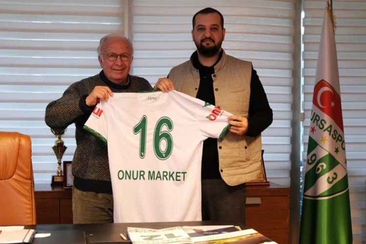 Eski y&ouml;netici Onur &Ouml;zen'den Bursaspor'a ziyaret