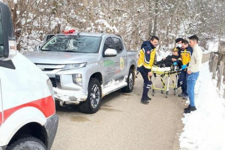 Bolu'da trakt&ouml;r devrildi! Trakt&ouml;r&uuml;n altında kalan kişiyi ormancılar buldu