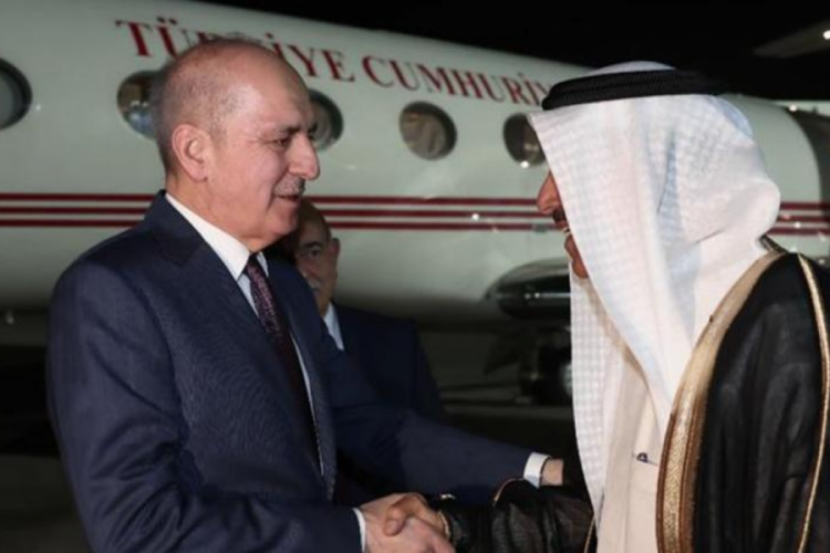 Numan Kurtulmuş, Birleşik Arap Emirlikleri'ne gitti