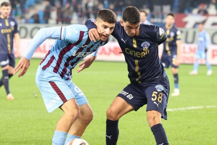 Trabzonspor galibiyete hasret