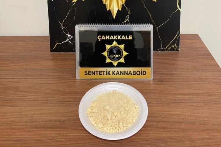 &Ccedil;anakkale'de uyuşturucu operasyonu: 2 tutuklama