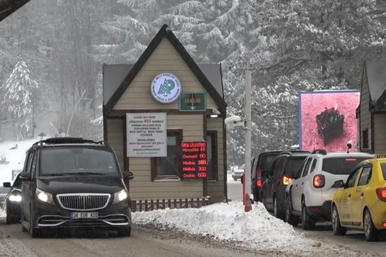 Bursa'da Uludağ tatilinin bedellini ağır &ouml;dedi, 6 bin 600 lira ceza kesildi