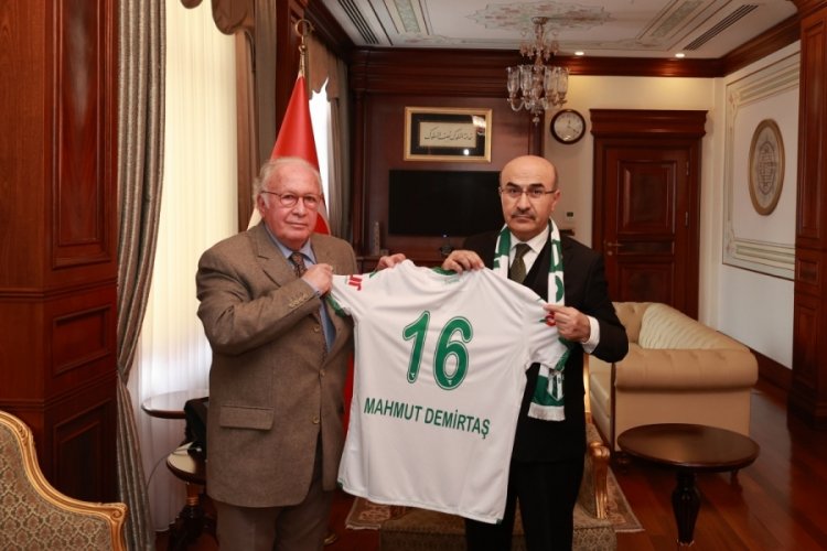 Sinan B&uuml;r, Bursa Valisini ziyaret etti