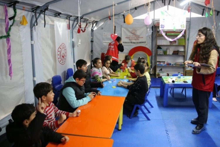 Diyarbakır'da 158 bin 712 depremzedeye psikososyal destek verildi