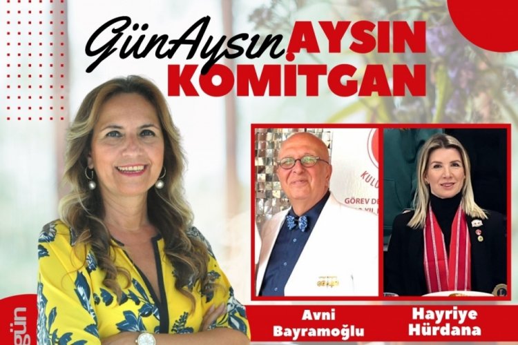 G&uuml;n'Aysın'ın konukları Avni Bayramoğlu ve Hayriye H&uuml;rdana