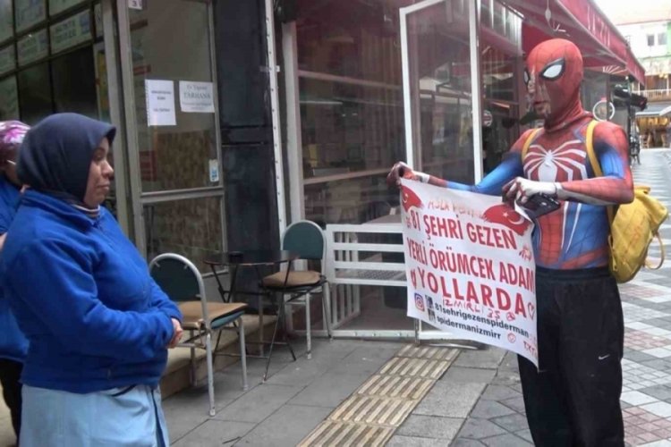 Yerli &ouml;r&uuml;mcek adamın 17. durağı Yalova oldu