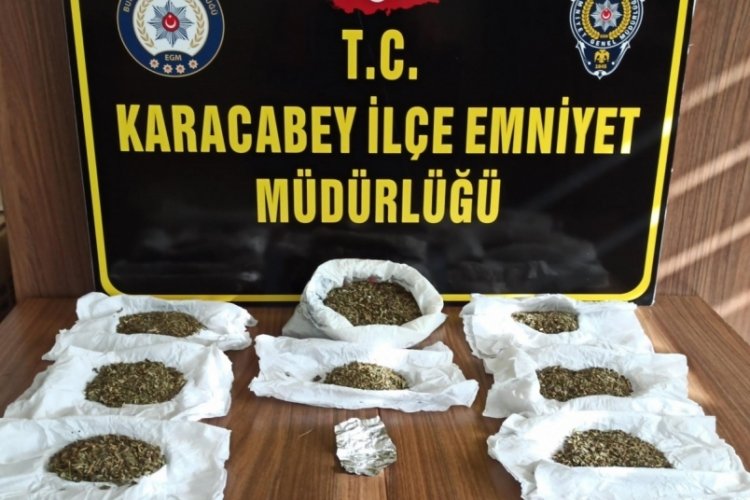 Bursa Karacabey'de uyuşturucu operasyonu! Bir kişi tutuklandı