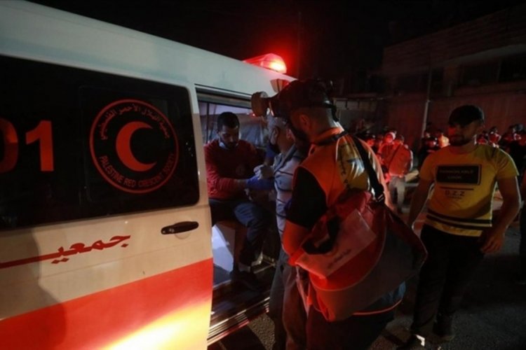 Filistin Kızılayı, İsrail'in hastaneye baskın d&uuml;zenlediğini duyurdu