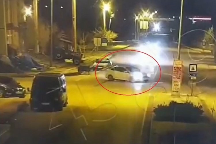 Cadde ortasında drift attı, 58 bin TL ceza yedi
