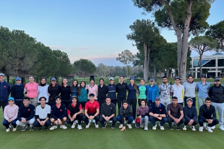 TGF Golf Milli Takım Aday Kampı sona erdi