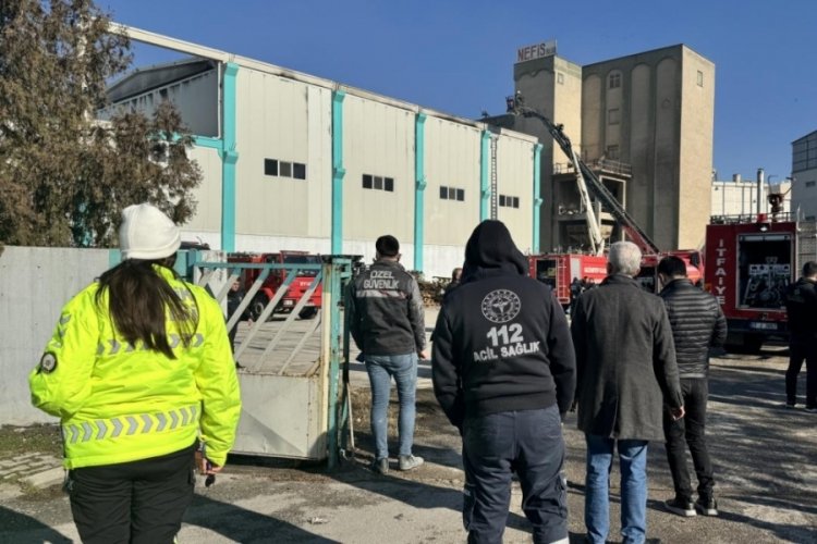 Gaziantep'te fabrika yangını