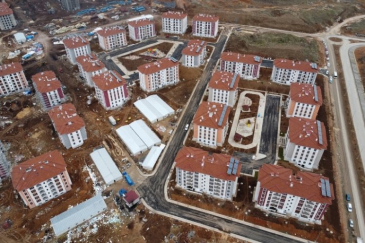 Elazığ'da 2 bin 255 deprem konutu şubatta teslim edilecek
