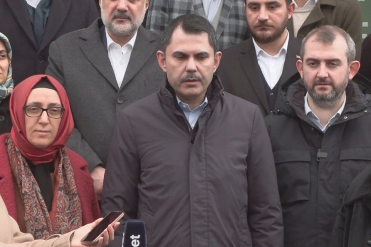 Murat Kurum: Depremde hayatını kaybeden insanlar &uuml;zerinden siyasi rant elde edilmez