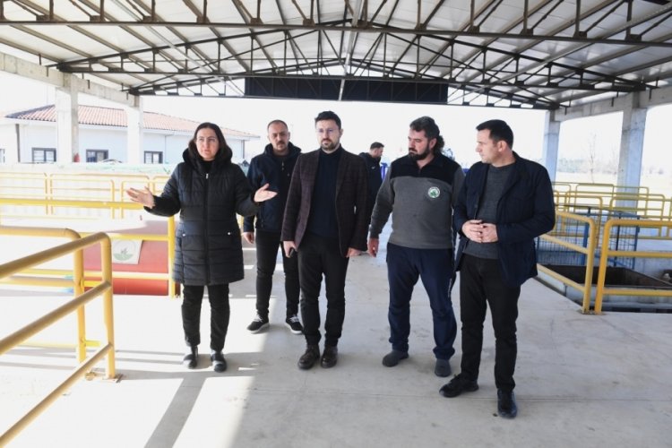 Konya Karatay Belediyesi yetkilileri, Bursa'da Demirtaş Atık Merkezi'ne hayran kaldı