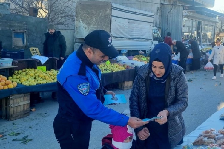 Adıyaman'da vatandaşlar KADES konusunda bilgilendirildi