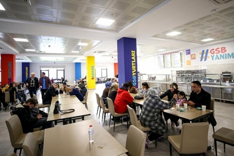 GSB yurtları, 487 bini aşkın depremzedeyi misafir etti
